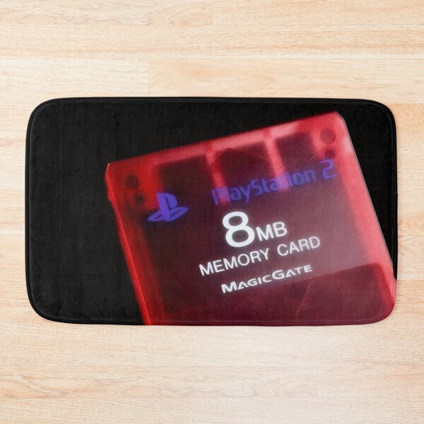 Item preview, Translucent Red PS2 Memory Card - 8MB Pure Retro Gaming Nostalgia designed and sold by Billy Morfo™.