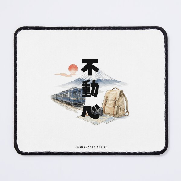 Item preview, Fudoushin - Unshakable Spirit | Japan Train Trip | Japanese Design designed and sold by JapanMemoir.