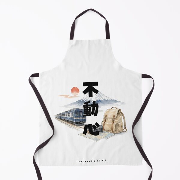 Item preview, Fudoushin - Unshakable Spirit | Japan Train Trip | Japanese Design designed and sold by JapanMemoir.