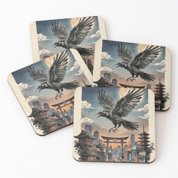 Item preview, Sacred Crow, Urban Night designed and sold by iris-festival.