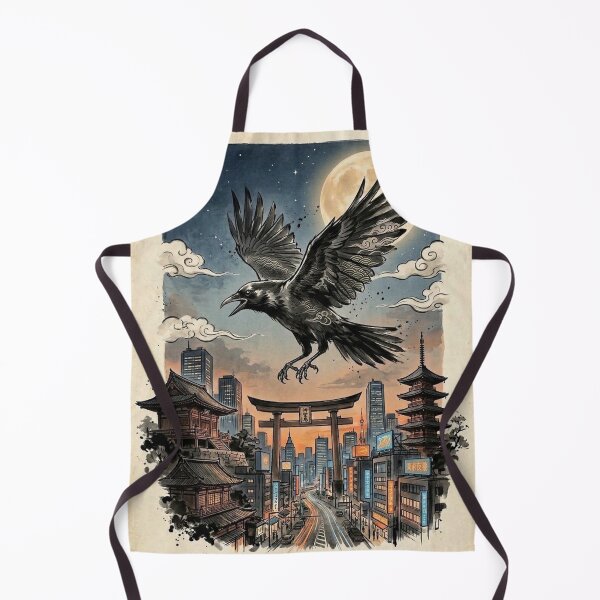 Item preview, Sacred Crow, Urban Night designed and sold by iris-festival.