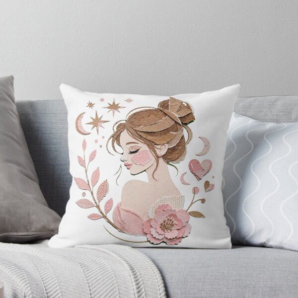 Item preview,  Floral Moon and Hearts Art designed and sold by Emamohamed.