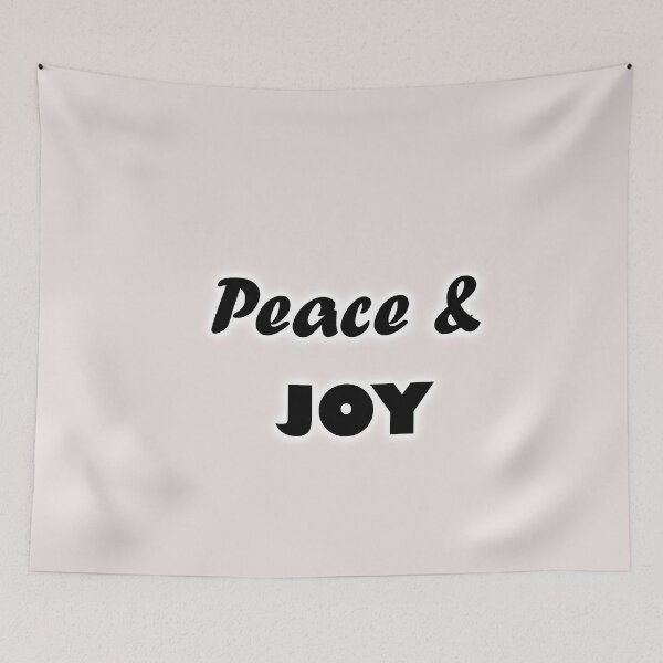 Item preview, Peace and Joy Christmas Apparel Design designed and sold by annenambiro.
