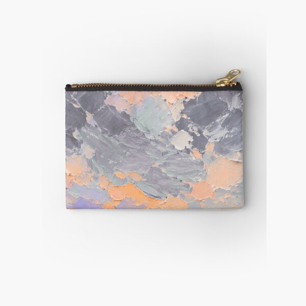 Item preview, Impressionist Winter Pastel Sky Mountain Painting Dusky designed and sold by Paper&Palette.