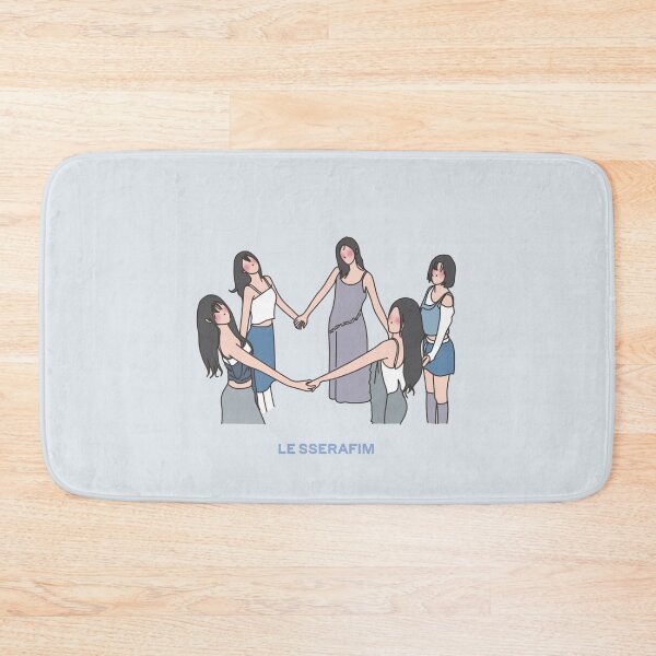 Item preview, LE SSERAFIM KPOP ART designed and sold by cepluk.