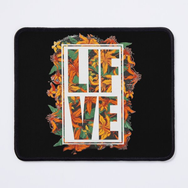 Item preview, Live Orange Floral designed and sold by Mary Ney.
