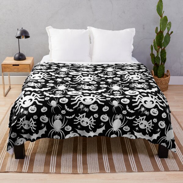 Item preview, Halloween Print (White & Black] designed and sold by MokaMizore97.