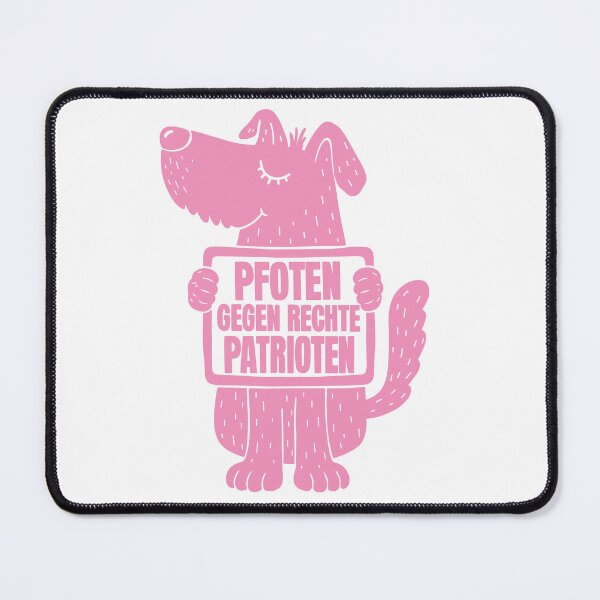 Item preview, Paws against right-wing patriots (pink) designed and sold by DerKunstraum.