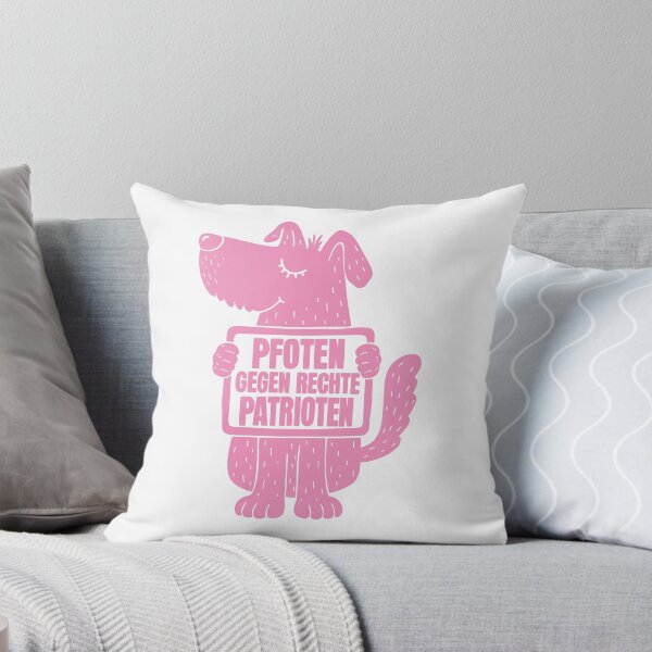 Item preview, Paws against right-wing patriots (pink) designed and sold by DerKunstraum.