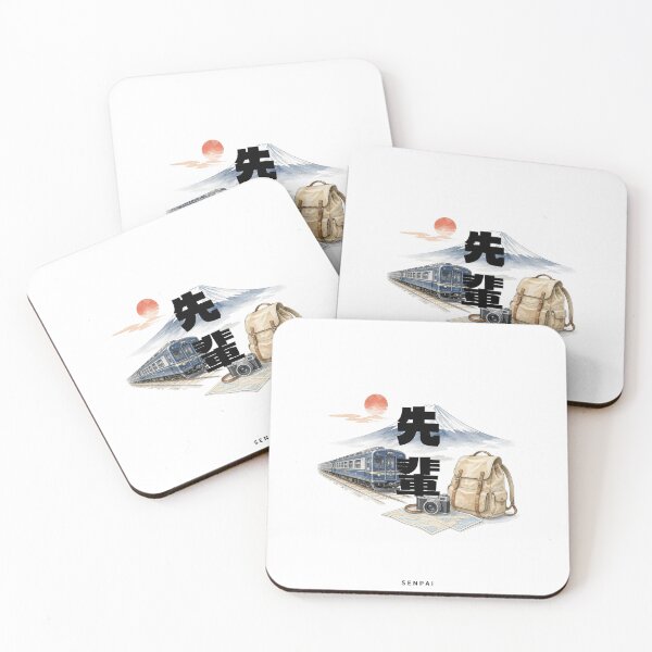Item preview, Senpai | Japan Train Trip | Japanese Design designed and sold by JapanMemoir.