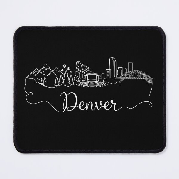 Item preview, Denver Colorado Souvenir Women Skyline Denver designed and sold by DSWShirts.