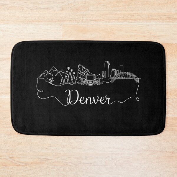 Item preview, Denver Colorado Souvenir Women Skyline Denver designed and sold by DSWShirts.