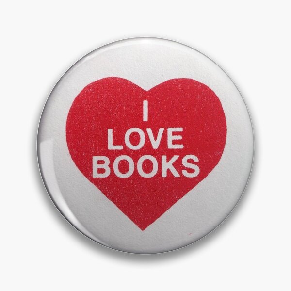 Item preview, I Love Books  designed and sold by BookishAdore.