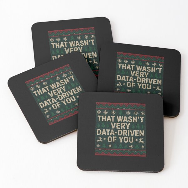 Item preview, That Wasnt Very Data Driven Of You Ugly Christmas Sweater Funny Tech Graphic designed and sold by YasuoShop.