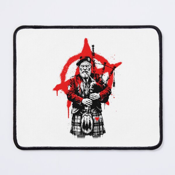 Item preview, Bagpipes Bagpiper Bagpipe Player Scottish Scots Anarchy designed and sold by GrandeDuc.