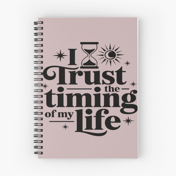 Item preview, I Trust the Timing of My Life T-Shirt – Positive Affirmation Graphic Tee designed and sold by zakarov27.