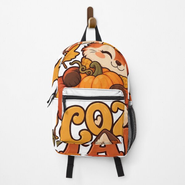 Item preview, Cozy Fall Fox with Pumpkin designed and sold by The198X.