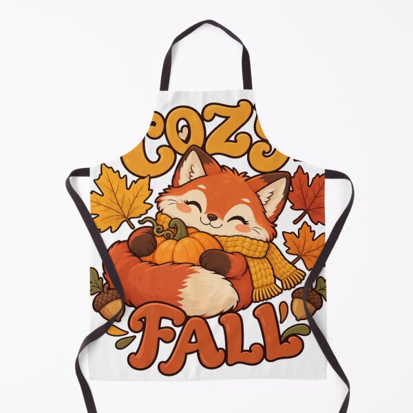 Item preview, Cozy Fall Fox with Pumpkin designed and sold by The198X.