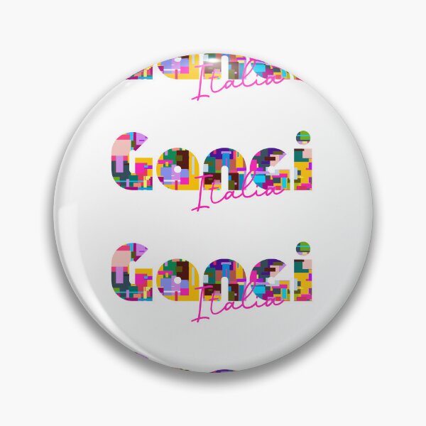 Item preview, Gangi, Palermo, Italy, Italia, colorful typography design for travellers designed and sold by Wanderful-roads.