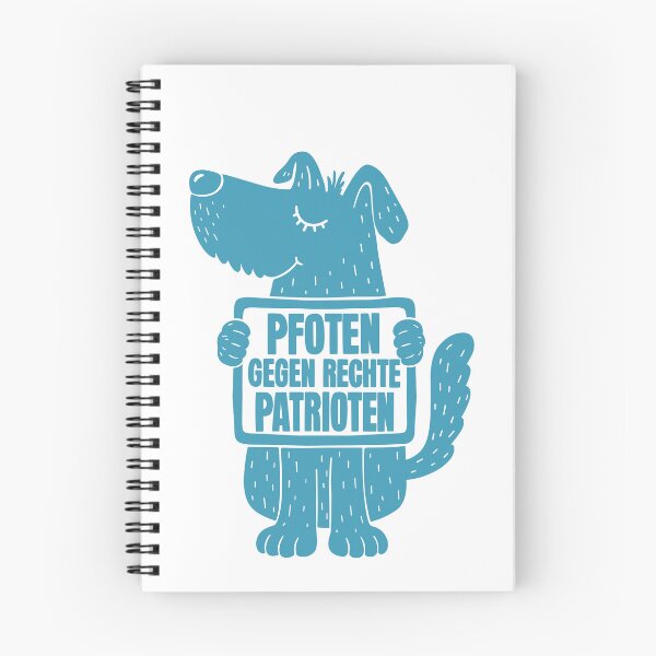 Item preview, Paws against right-wing patriots turquoise designed and sold by DerKunstraum.