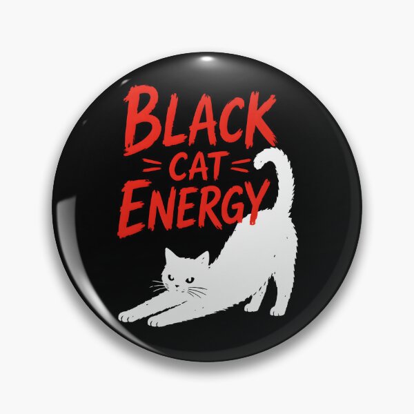 Item preview, Black Cat Energy Halloween Spooky Season Retro Fall Vintage designed and sold by Michasstuckey.