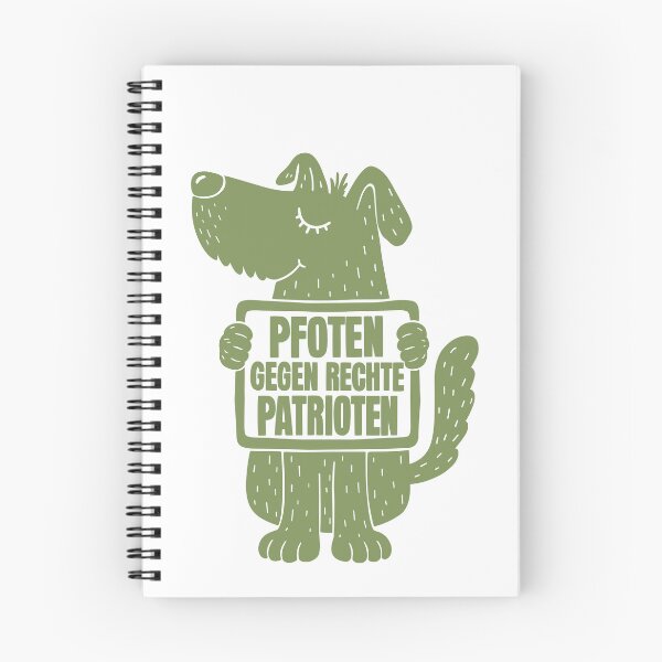 Item preview, Paws against right-wing patriots green designed and sold by DerKunstraum.
