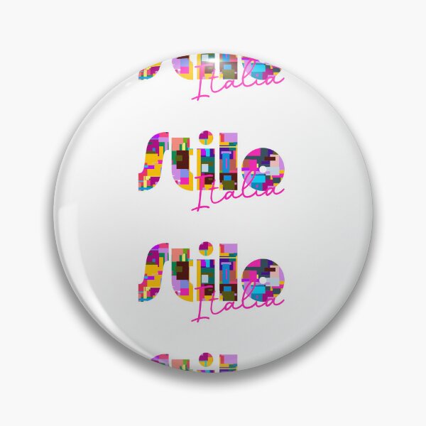 Item preview, Stilo, Reggio Calabria, Italy, Italia, colorful typography design for travellers designed and sold by Wanderful-roads.