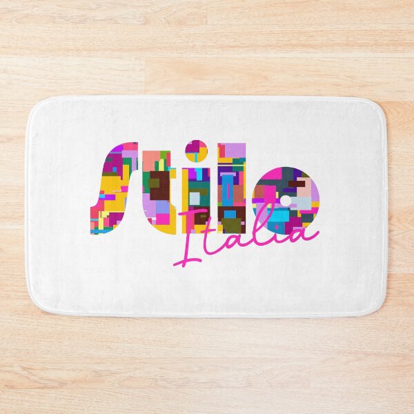 Item preview, Stilo, Reggio Calabria, Italy, Italia, colorful typography design for travellers designed and sold by Wanderful-roads.