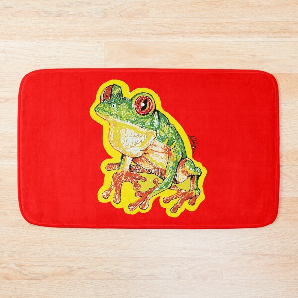 Item preview, Costa Rica Red Frog Eyes pen illustration designed and sold by Konopikyu.