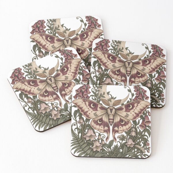 Item preview, The Night Garden Moth designed and sold by artditisme.