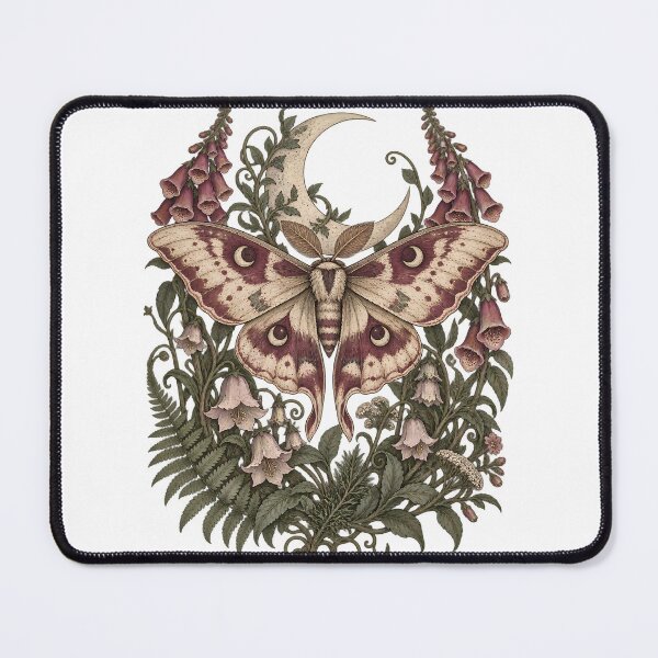 Item preview, The Night Garden Moth designed and sold by artditisme.