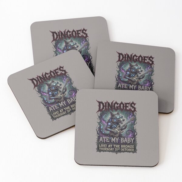 Item preview, Dingoes Ate My Baby Punk Rock Gig Graphic-33 designed and sold by ChristophBobzin.