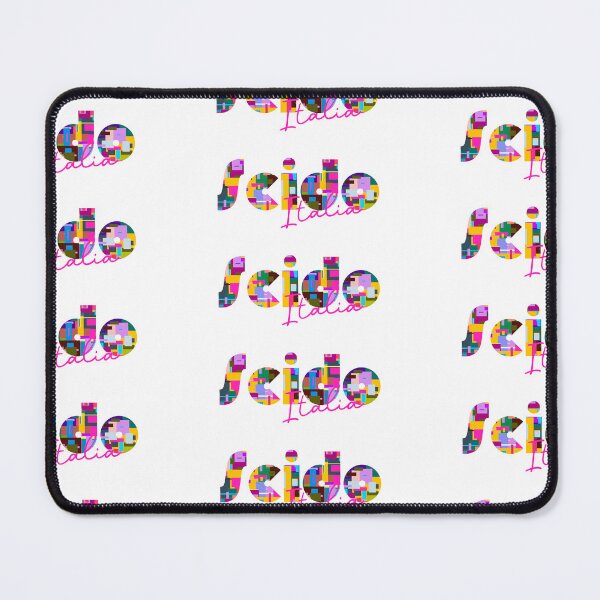 Item preview, Scido, Reggio Calabria, Italy, Italia, colorful typography design for travellers designed and sold by Wanderful-roads.