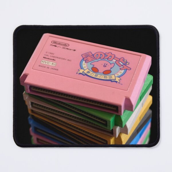 Item preview, Vintage Pastel Pink Japanese Game Cartridge Stack - Retro 8-Bit Nostalgia designed and sold by Billy Morfo™.