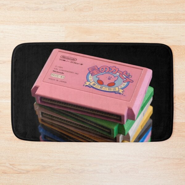 Item preview, Vintage Pastel Pink Japanese Game Cartridge Stack - Retro 8-Bit Nostalgia designed and sold by Billy Morfo™.