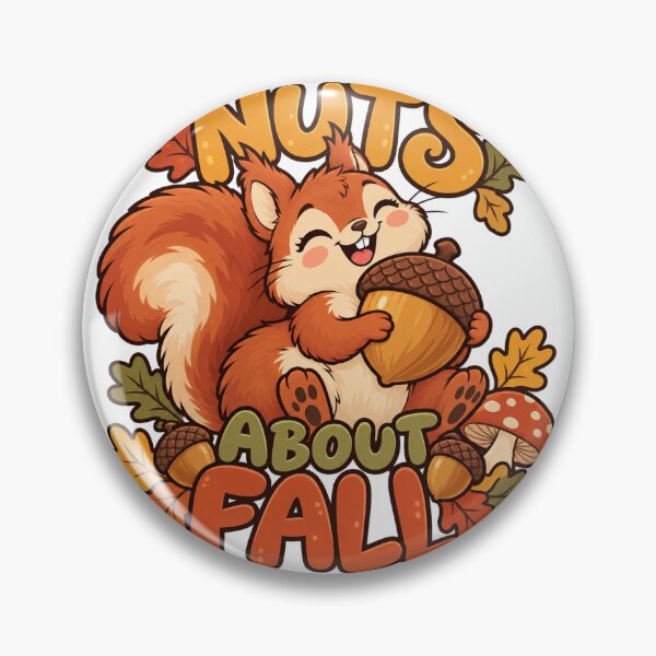 Item preview, Nuts About Fall Cute Squirrel designed and sold by The198X.