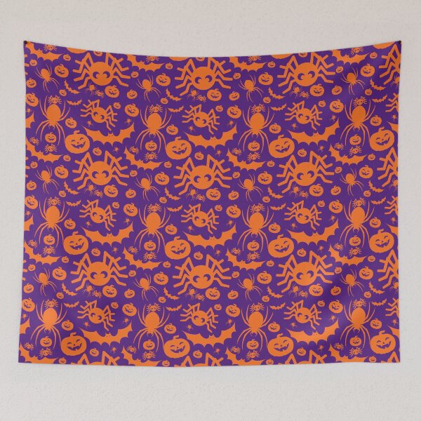 Item preview, Halloween Print (Orange & Purple) designed and sold by MokaMizore97.