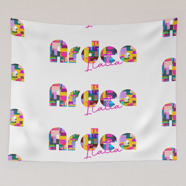 Item preview, Ardea, Roma Capitale, Italy, Italia, colorful typography design for travellers designed and sold by Wanderful-roads.