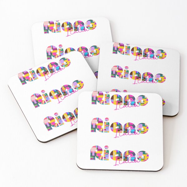 Item preview, Riano, Roma Capitale, Italy, Italia, colorful typography design for travellers designed and sold by Wanderful-roads.