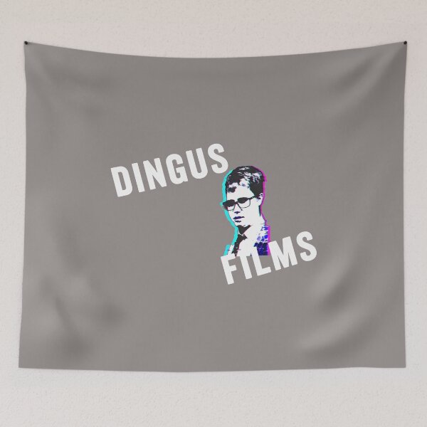 Item preview, DINGUS FILMS Stencil Portrait Graphic Tee-22 designed and sold by ChristophBobzin.