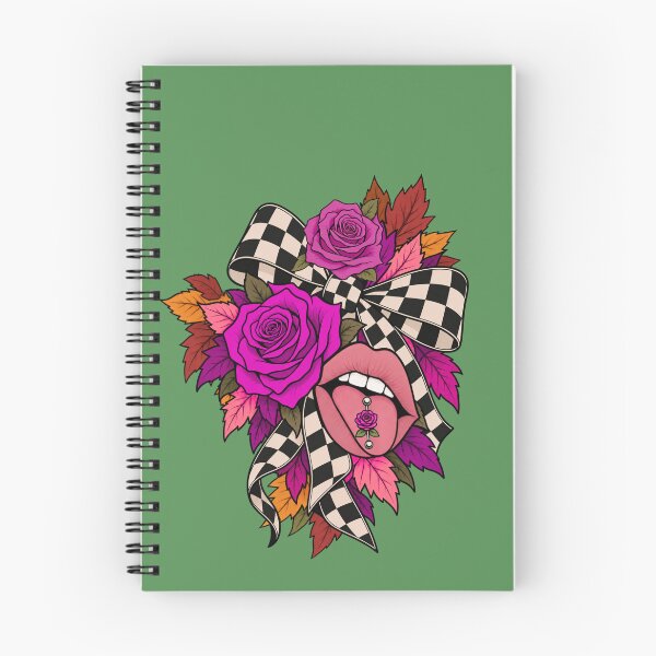 Item preview, Autumn With Attitude – Wild Roses & Checkered Vibes designed and sold by Aimetoi.