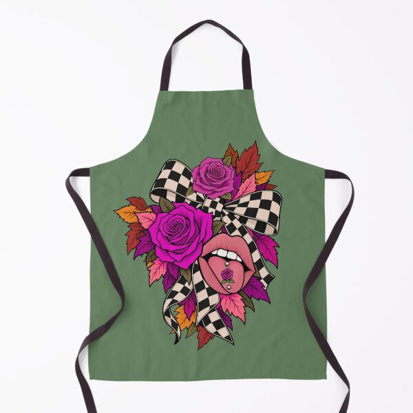 Item preview, Autumn With Attitude – Wild Roses & Checkered Vibes designed and sold by Aimetoi.