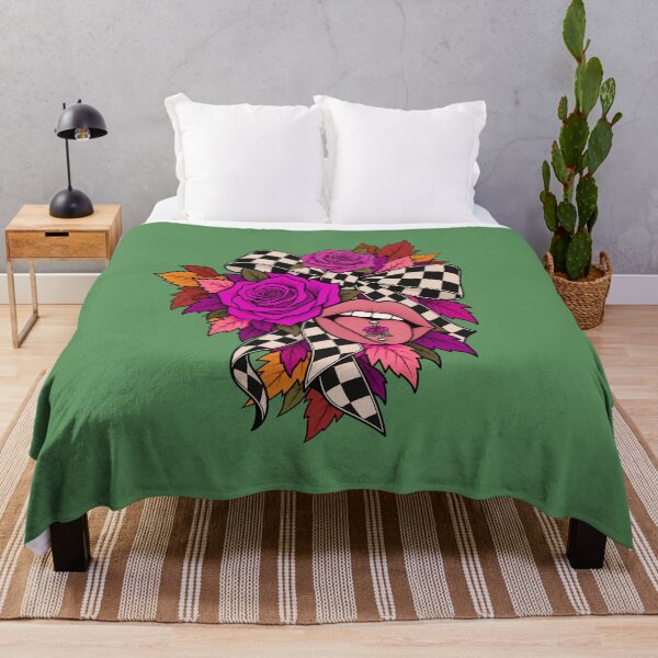 Item preview, Autumn With Attitude – Wild Roses & Checkered Vibes designed and sold by Aimetoi.