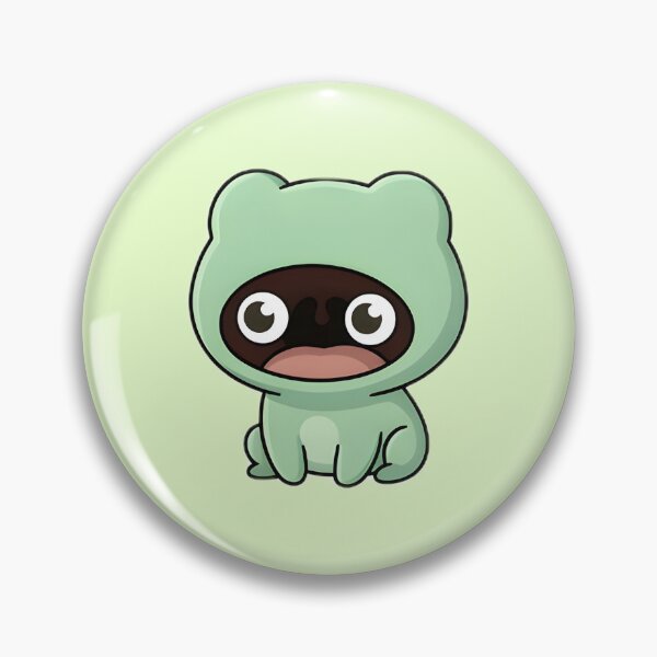 Item preview, Cute Kawaii frog meme designed and sold by pixellm.