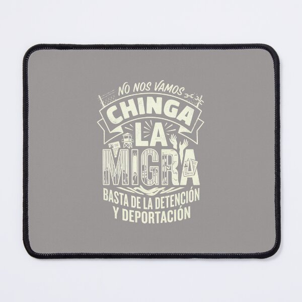 Item preview, Chinga La Migra Distressed Spanish Political T-Shirt-52 designed and sold by AntoniaWolf.