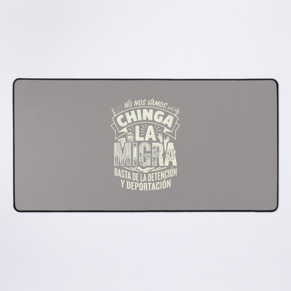 Item preview, Chinga La Migra Distressed Spanish Political T-Shirt-52 designed and sold by AntoniaWolf.