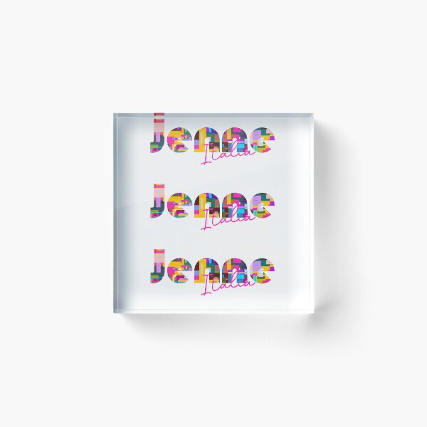 Aperçu de l'œuvre Jenne, Rome Capitale, Italie, Italia, conception typographique colorée pour les voyageurs créée et vendue par Wanderful-roads.