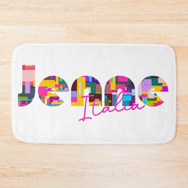 Item preview, Jenne, Roma Capitale, Italy, Italia, colorful typography design for travellers designed and sold by Wanderful-roads.