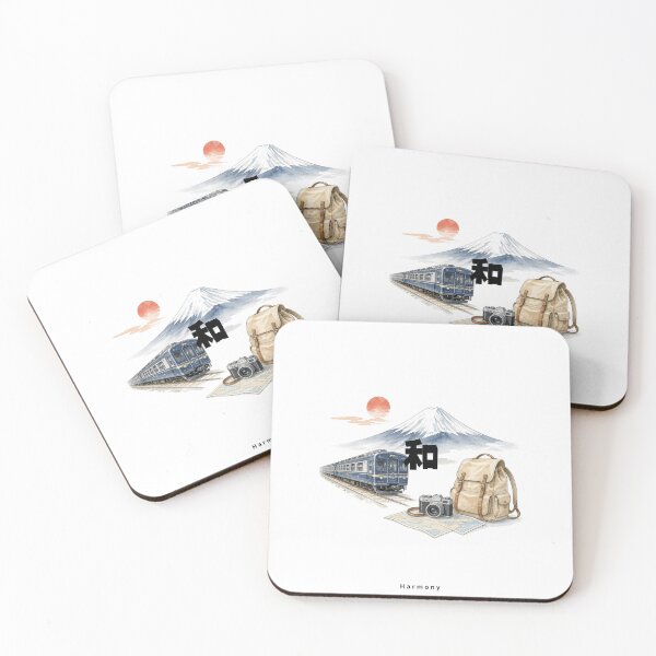 Item preview, Wa - Harmony | Japan Train Trip | Japanese Design designed and sold by JapanMemoir.