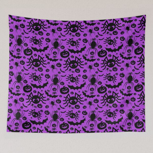 Item preview, Halloween Print (Black & Purple) designed and sold by MokaMizore97.